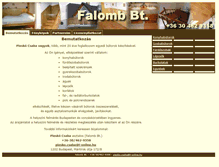Tablet Screenshot of falomb.info-port.hu